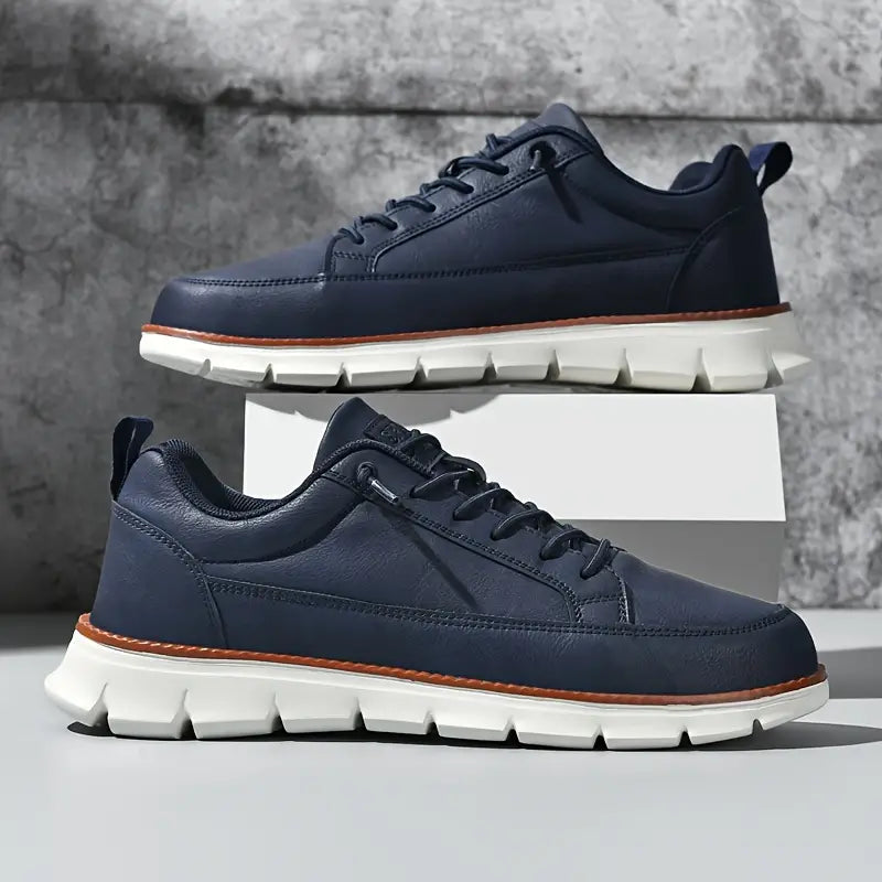 Maqiato | Men's Leather Sneakers with Arch Support