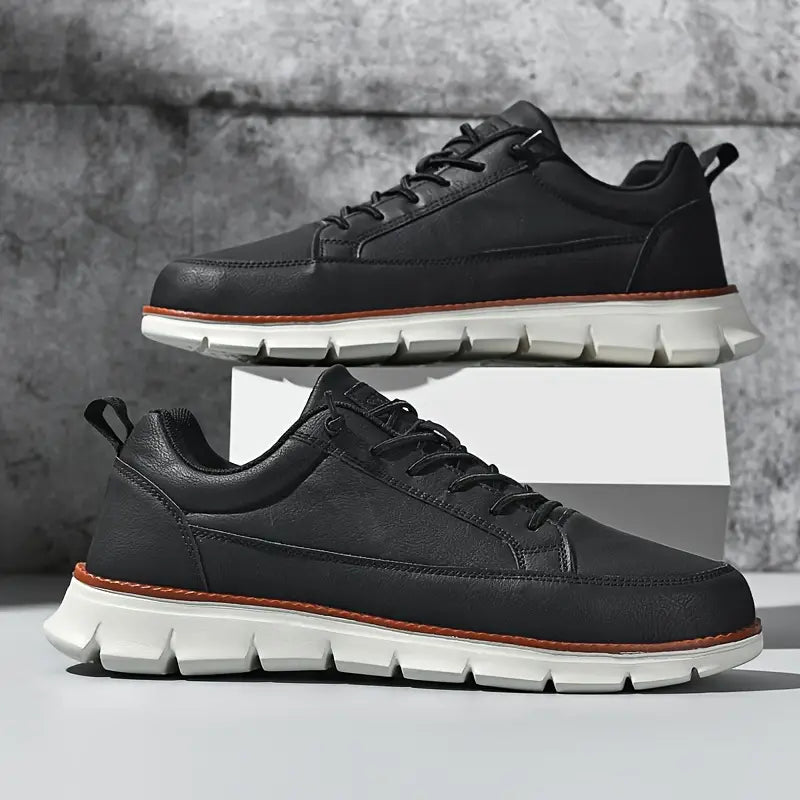 Maqiato | Men's Leather Sneakers with Arch Support
