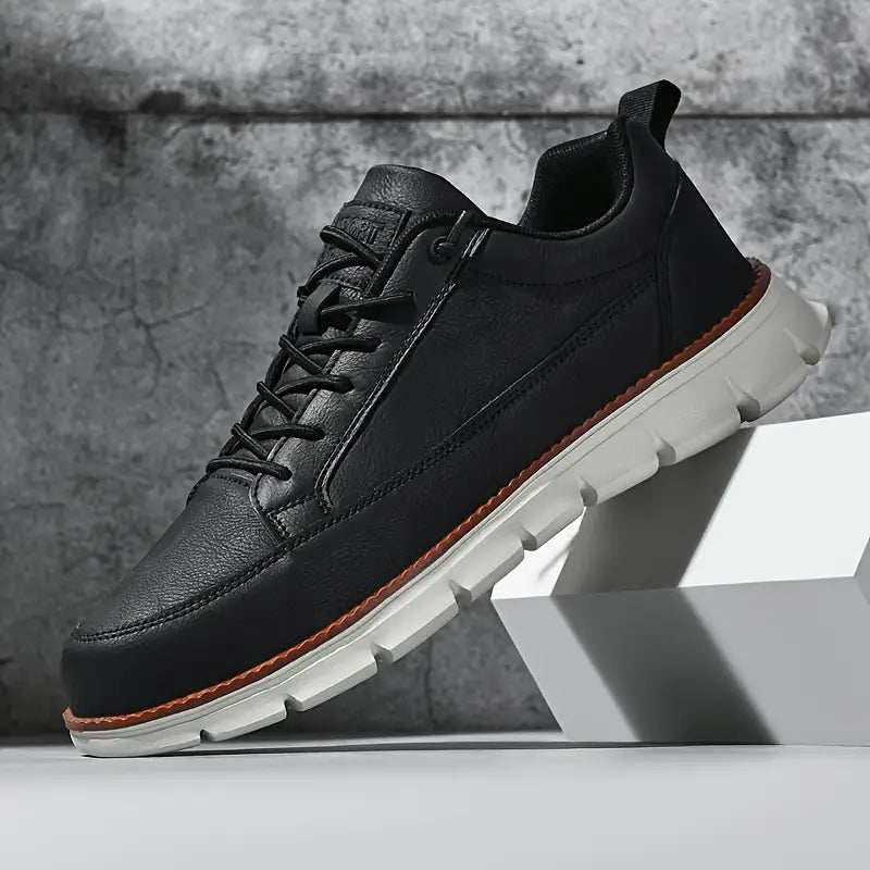 Maqiato | Men's Leather Sneakers with Arch Support