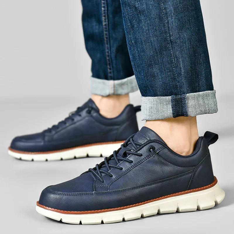 Maqiato | Men's Leather Sneakers with Arch Support