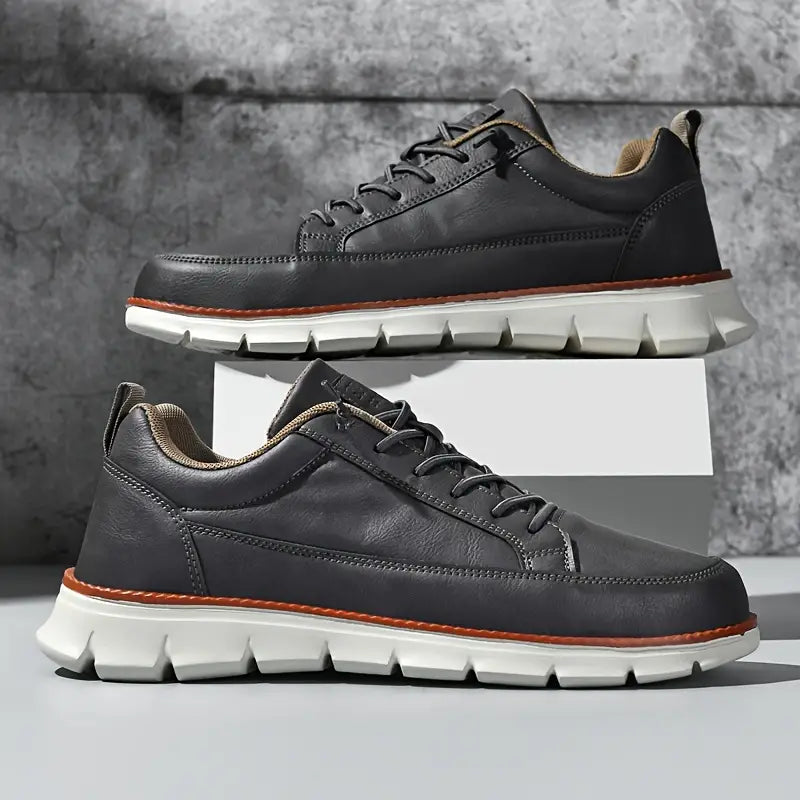Maqiato | Men's Leather Sneakers with Arch Support