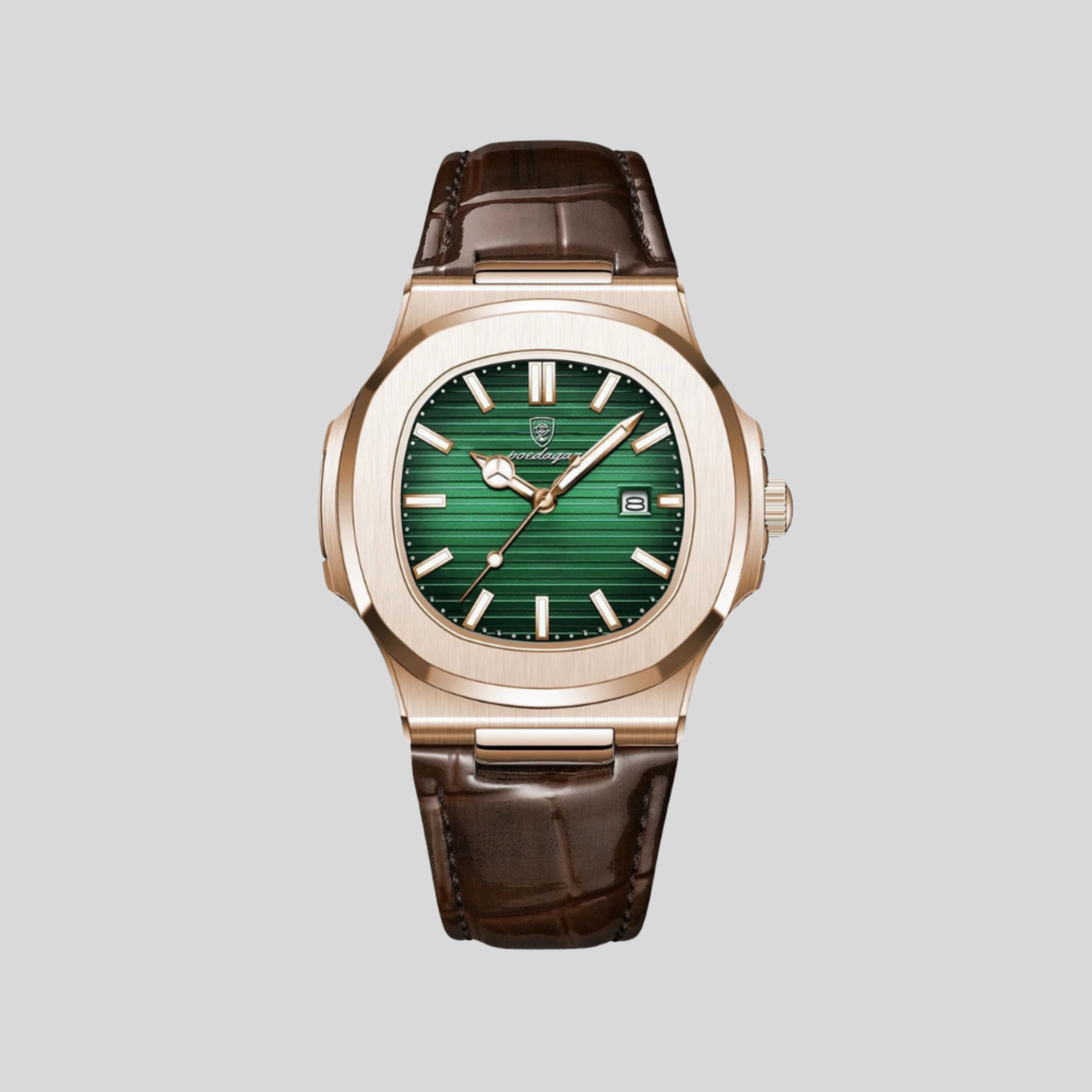 Maqiato | Men's Leather Strap Watch