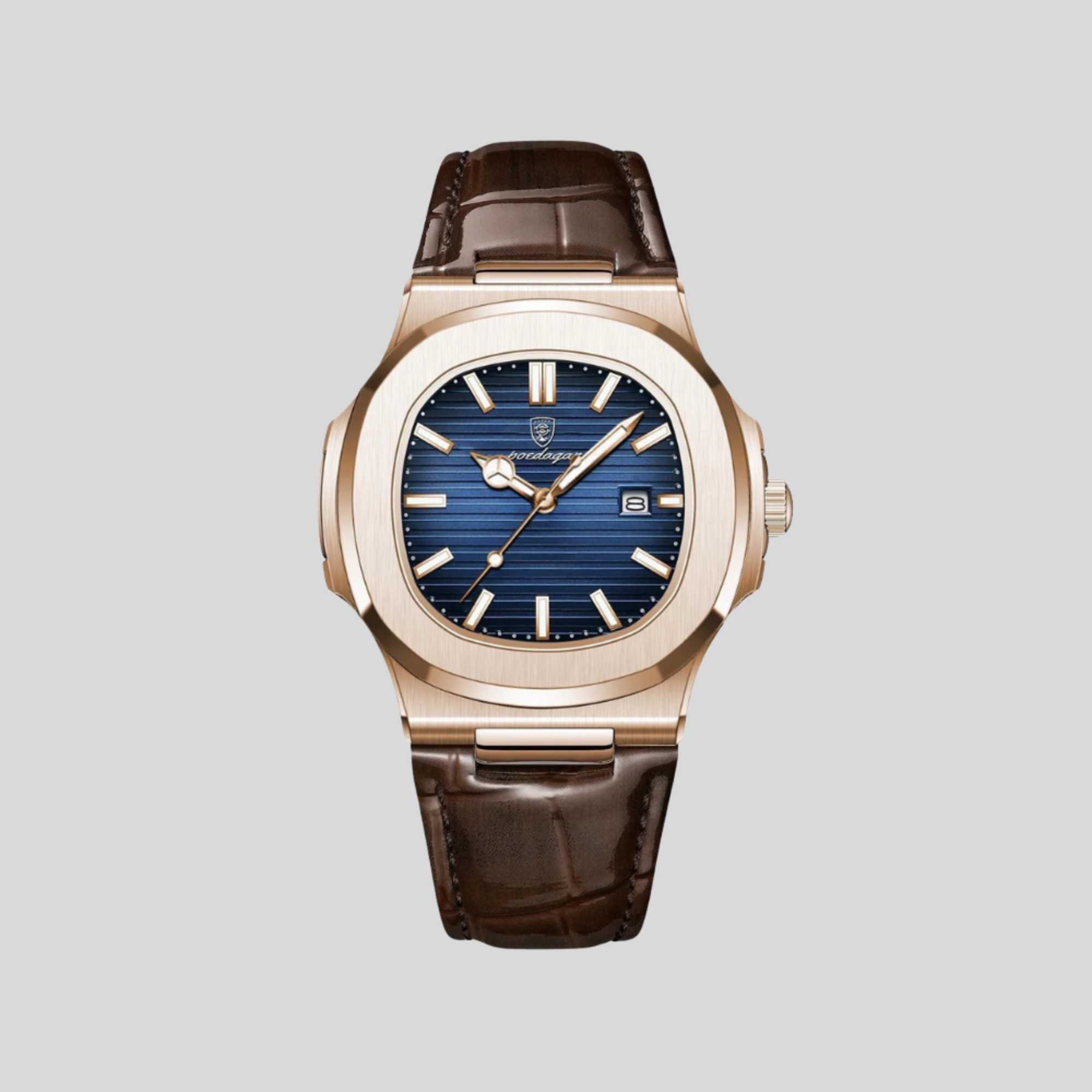 Maqiato | Men's Leather Strap Watch