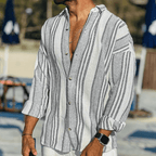 Maqiato | Men's Lightweight Button-Placket Shirt