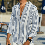 Maqiato | Men's Lightweight Button-Placket Shirt