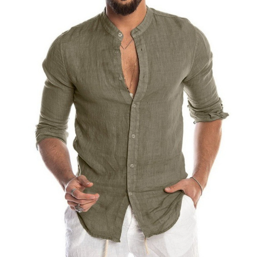 Maqiato | Men's Lightweight Linen Shirt