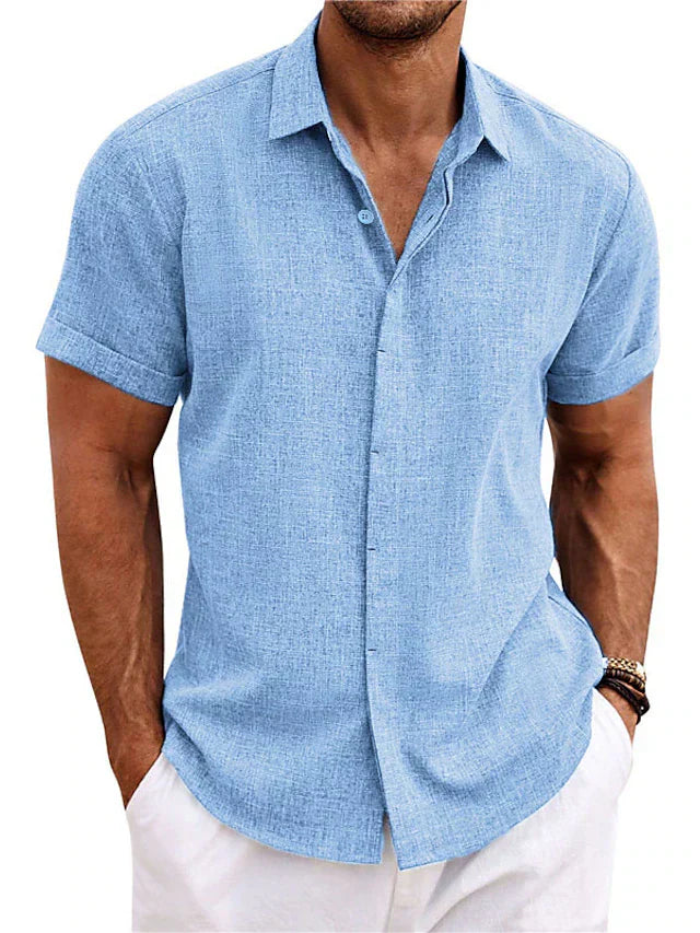 Maqiato | Men's Lightweight Linen Summer Shirt