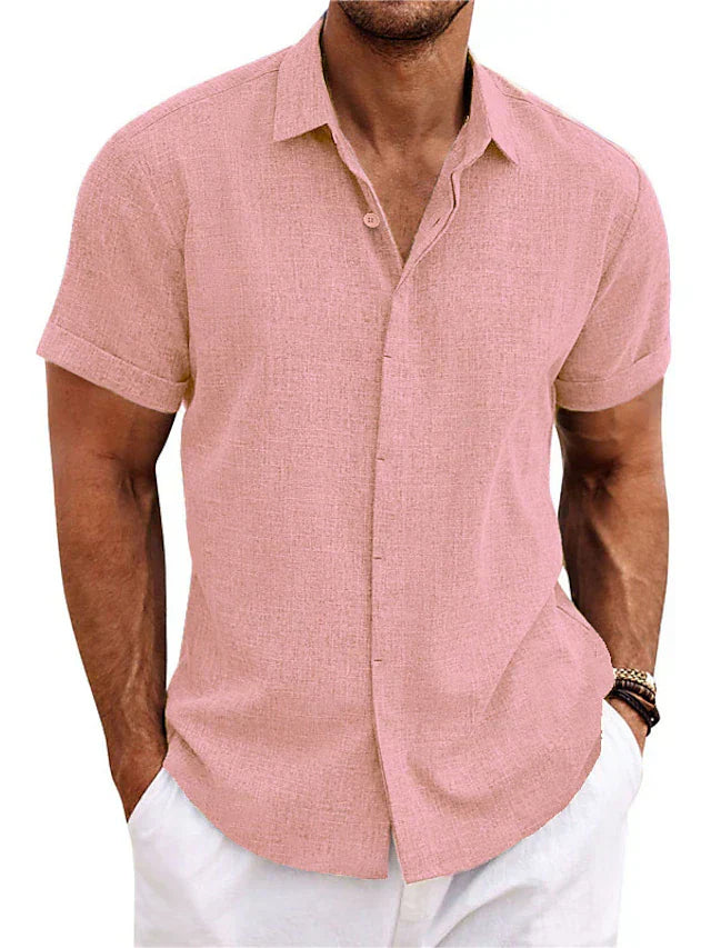 Maqiato | Men's Lightweight Linen Summer Shirt
