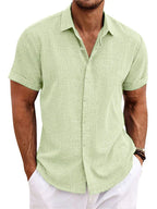 Maqiato | Men's Lightweight Linen Summer Shirt