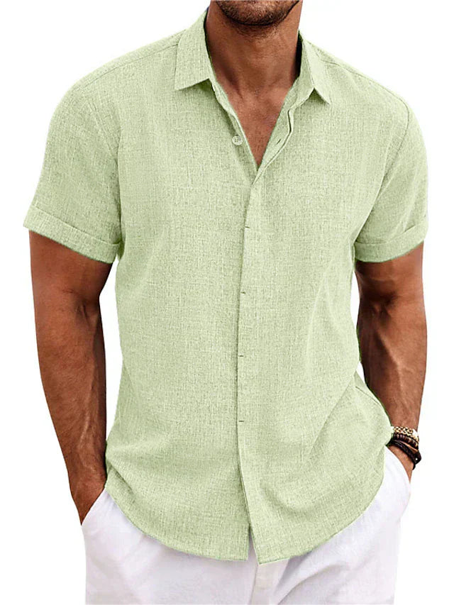 Maqiato | Men's Lightweight Linen Summer Shirt