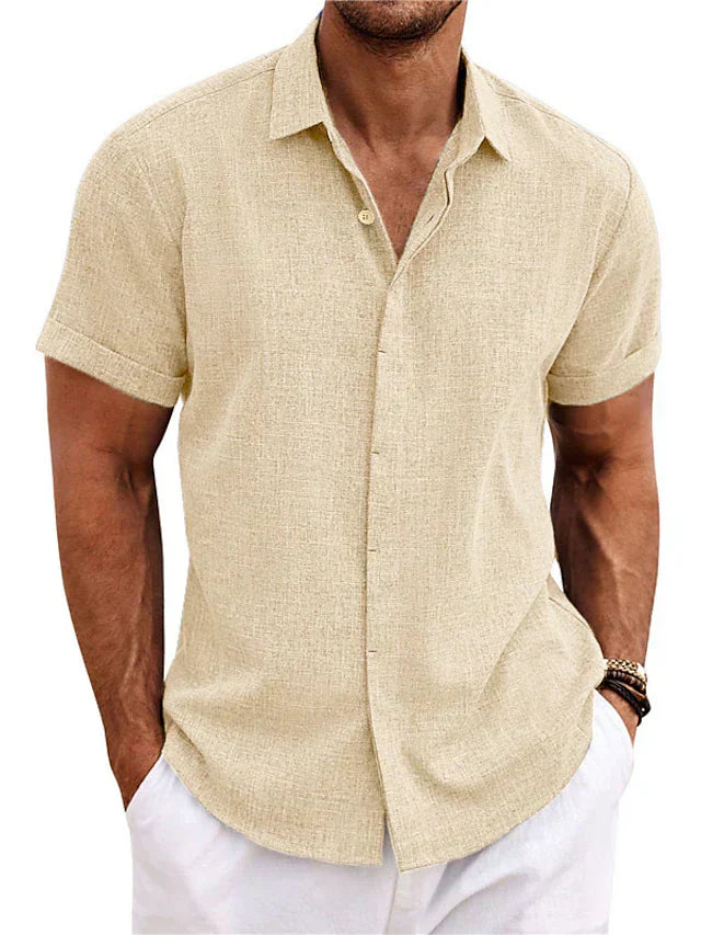Maqiato | Men's Lightweight Linen Summer Shirt