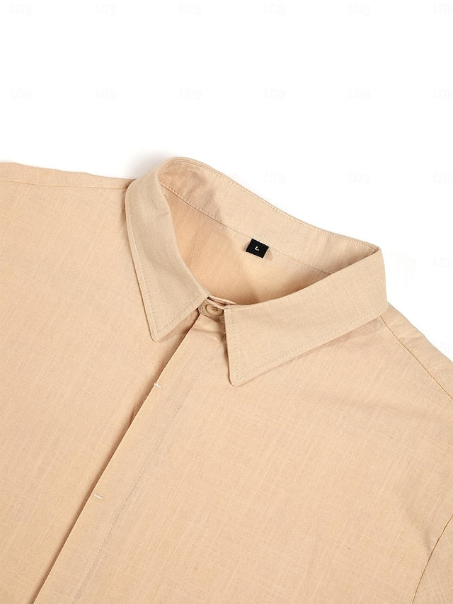 Maqiato | Men's Lightweight Linen Summer Shirt