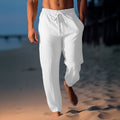 Maqiato | Men's Linen Blend Drawstring Pants