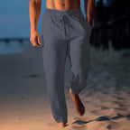 Maqiato | Men's Linen Blend Drawstring Pants