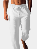 Maqiato | Men's Linen Blend Drawstring Pants