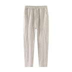 Maqiato | Men's Linen Blend Drawstring Trousers