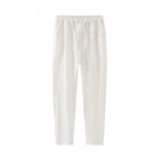Maqiato | Men's Linen Blend Drawstring Trousers