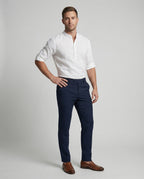 Maqiato | Men's Linen-Blend Henley Shirt