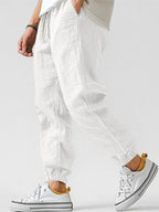 Maqiato | Men's Linen Blend Joggers