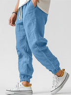 Maqiato | Men's Linen Blend Joggers