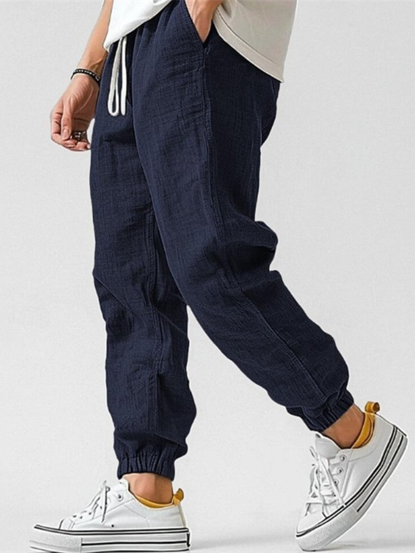 Maqiato | Men's Linen Blend Joggers