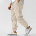 Maqiato | Men's Linen Blend Joggers