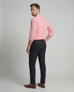 Maqiato | Men's Linen-Blend Shirt – Band Collar