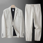 Maqiato | Men's Linen Blend Suit Set