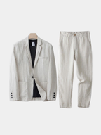 Maqiato | Men's Linen Blend Suit Set