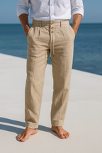Maqiato | Men's Linen Blend Summer Pants