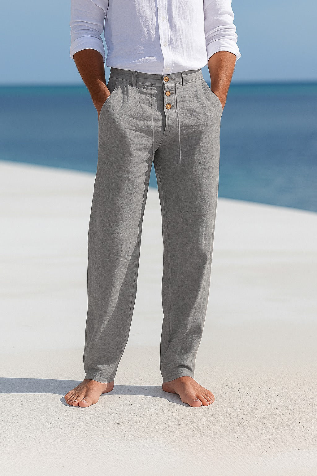 Maqiato | Men's Linen Blend Summer Pants