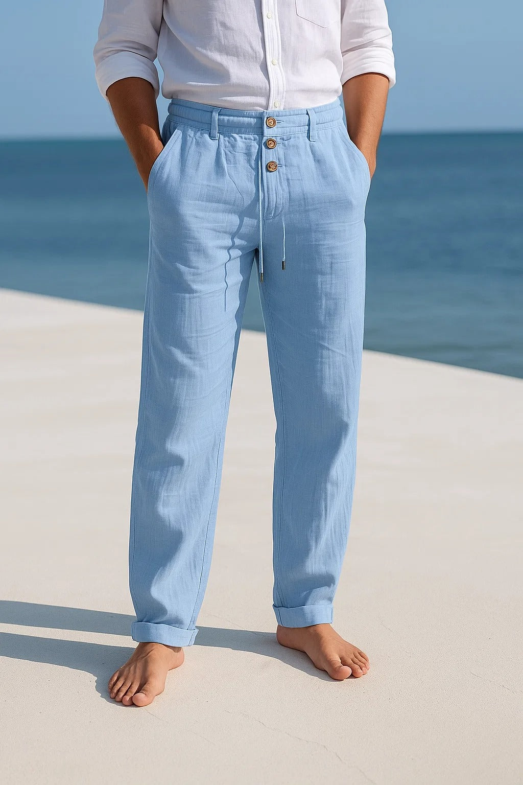 Maqiato | Men's Linen Blend Summer Pants