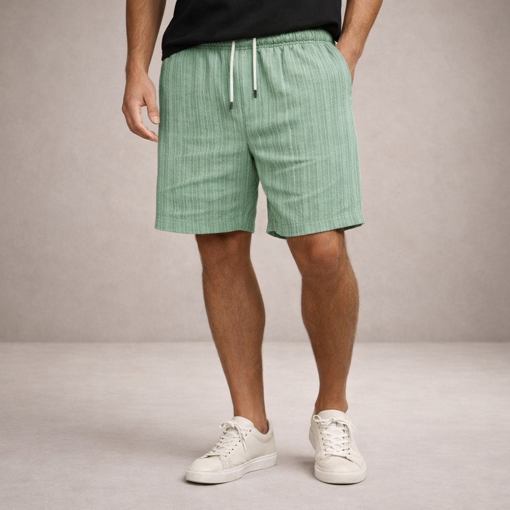 Maqiato | Men's Linen Blend Summer Shorts