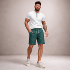 Maqiato | Men's Linen Blend Summer Shorts