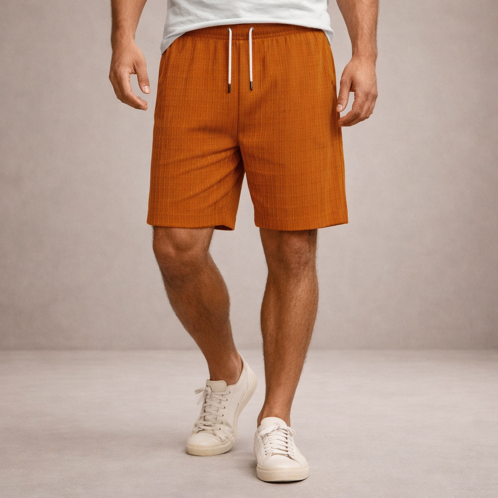 Maqiato | Men's Linen Blend Summer Shorts