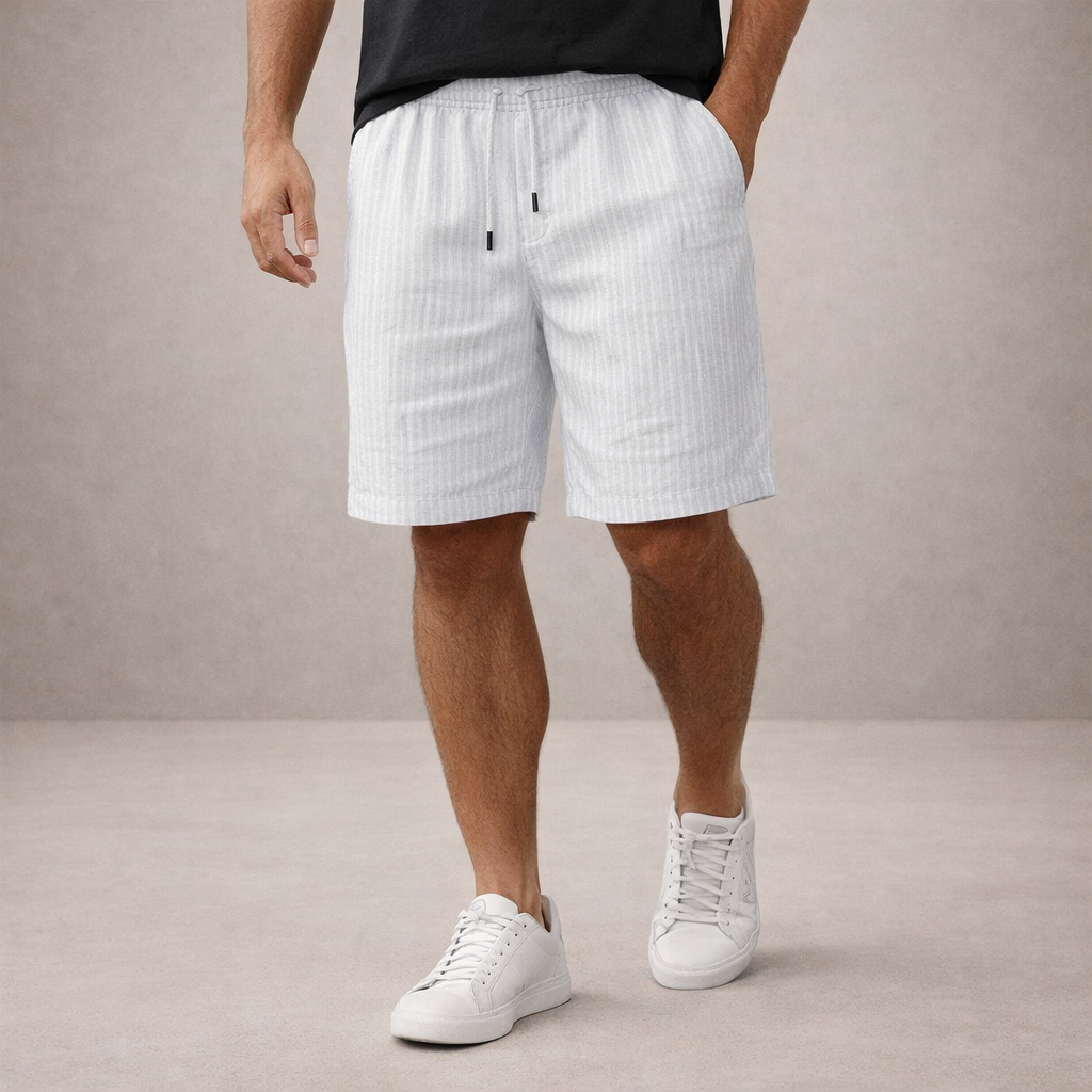 Maqiato | Men's Linen Blend Summer Shorts