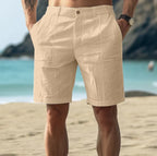 Maqiato | Men's Linen Blend Summer Shorts