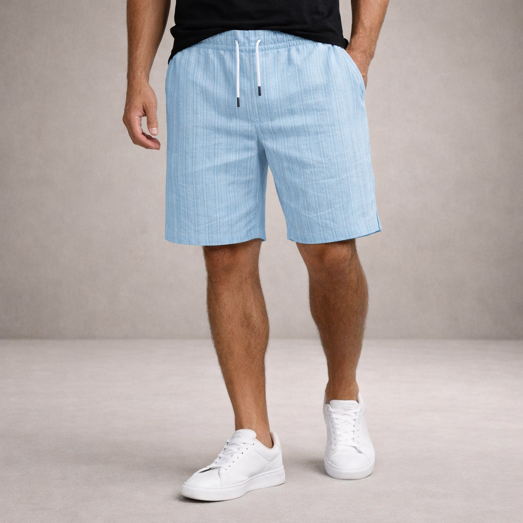 Maqiato | Men's Linen Blend Summer Shorts