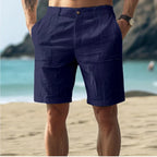 Maqiato | Men's Linen Blend Summer Shorts