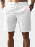 Maqiato | Men's Linen Blend Summer Shorts
