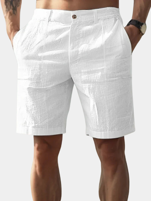 Maqiato | Men's Linen Blend Summer Shorts