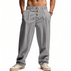 Maqiato | Men's Linen Drawstring Pants