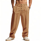 Maqiato | Men's Linen Drawstring Pants