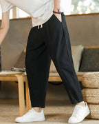 Maqiato | Men's Linen Pants - Wide Leg