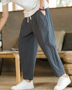 Maqiato | Men's Linen Pants - Wide Leg