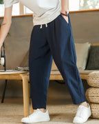 Maqiato | Men's Linen Pants - Wide Leg