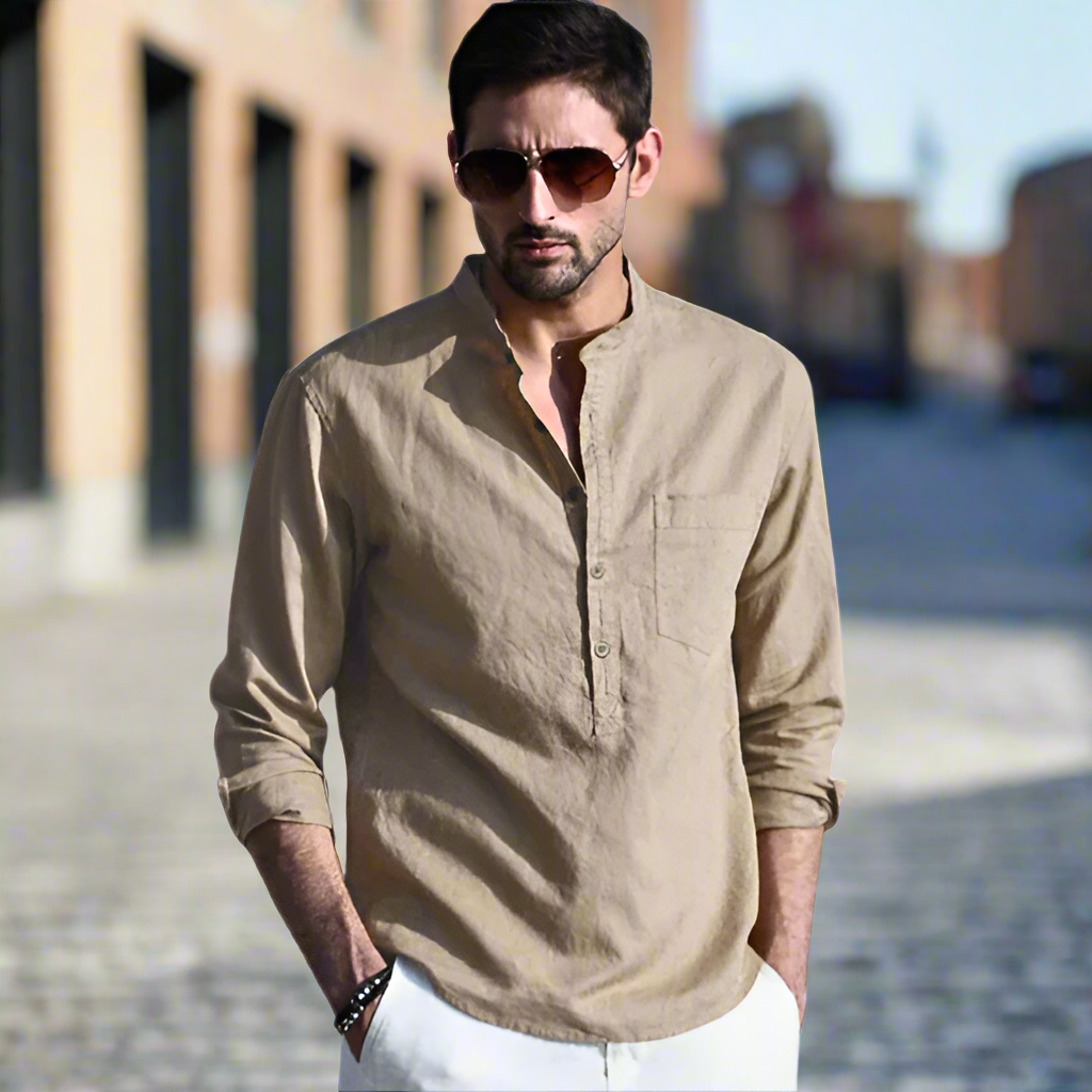 Maqiato | Men's Linen Shirt