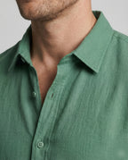 Maqiato | Men's Linen Shirt – Kent Collar
