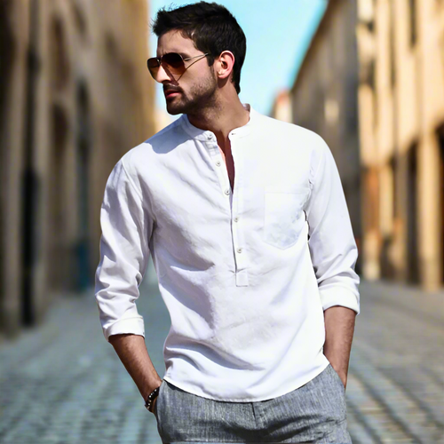 Maqiato | Men's Linen Shirt