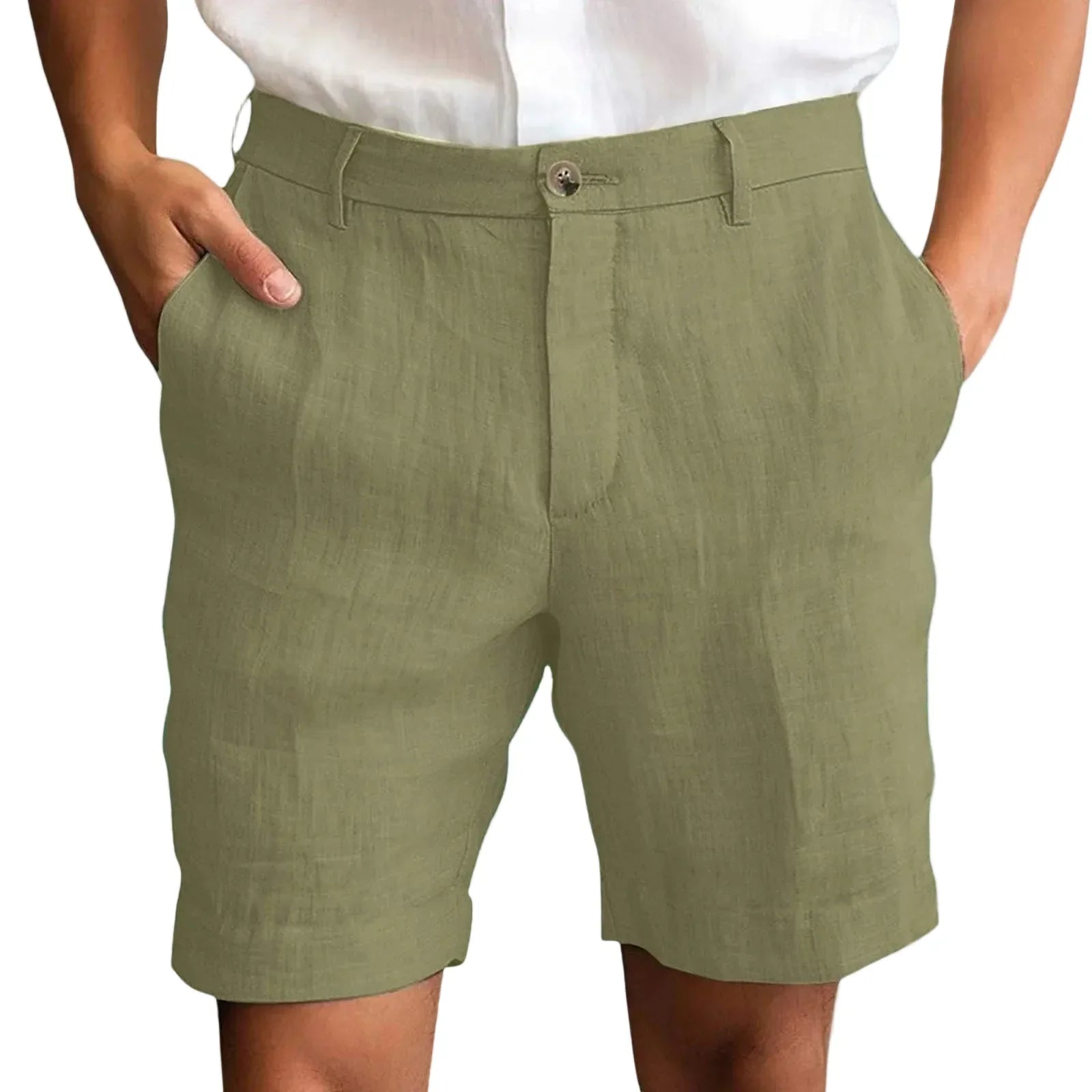 Maqiato | Men's Linen Shorts